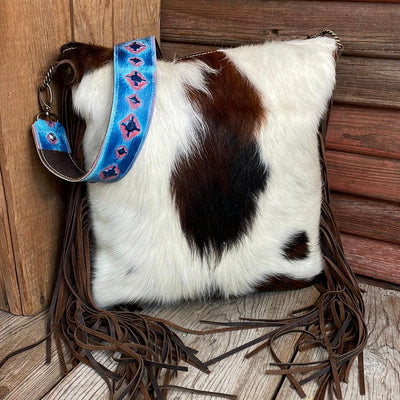 Wynonna - Tricolor w/ Blank Slate-Wynonna-Western-Cowhide-Bags-Handmade-Products-Gifts-Dancing Cactus Designs